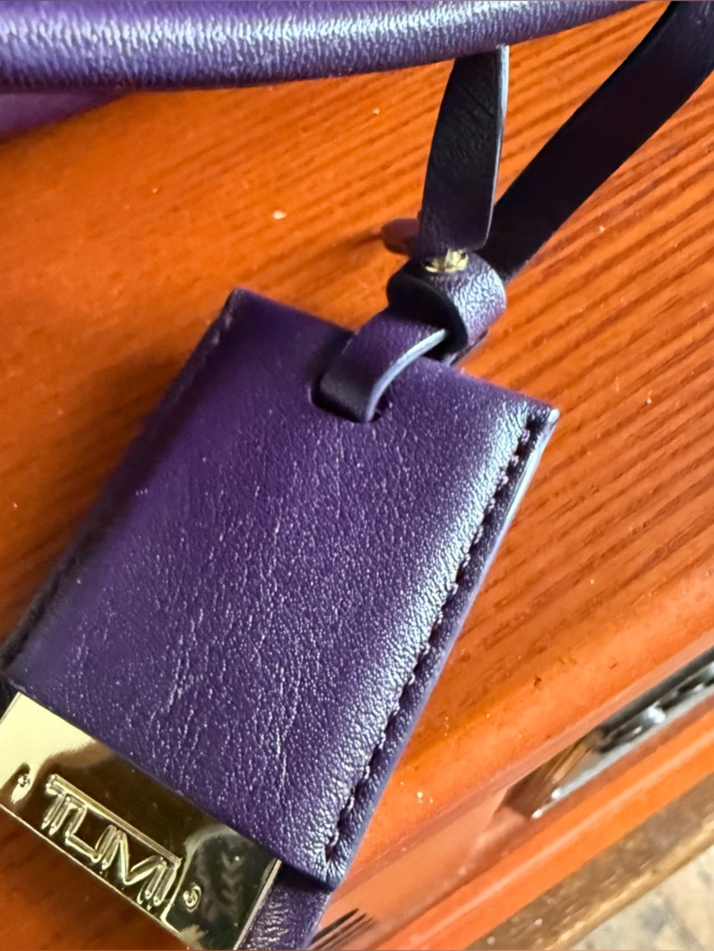 Tumi Voyageur Quintessential Tote/purple - Picture 6 of 9